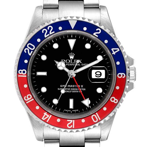 montre rolex rouge et bleu|rolex gmt master ii.